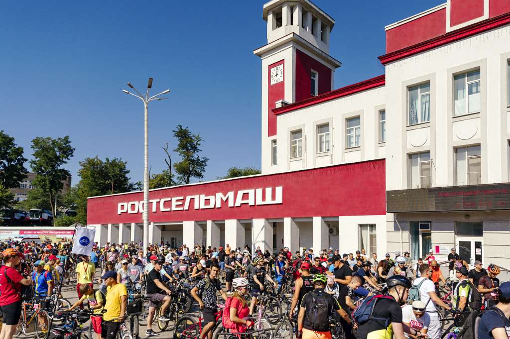 Пятый общегородской велопробег от Ростсельмаш Пятый общегородской велопробег от Ростсельмаш